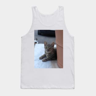 Alex Cat Portrait Tank Top